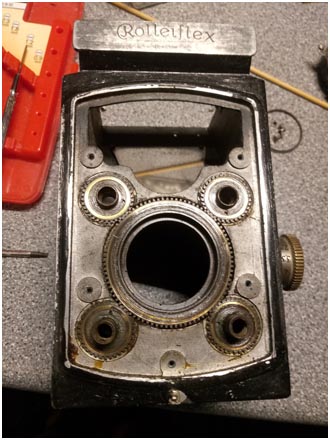 Rolleiflex focus racks